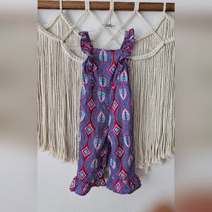 Colorful Patterned Jumpsuit